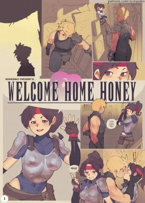 Welcome Home Honey manga cover