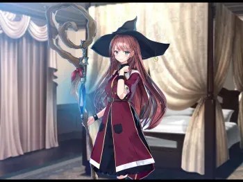 A novice sorceress captured by goblins and forced to become their nursery. manga cover