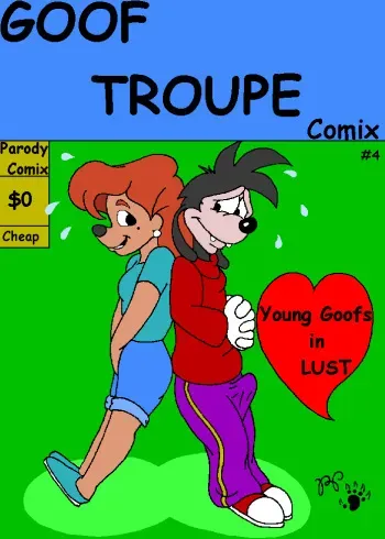 [Kthanid] Goof Troupe Comix #4: Young Goofs in Lust (Goof Troop) manga cover