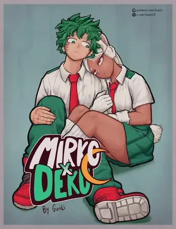 [Ganli] Mirko X Deku (My hero academia) manga cover