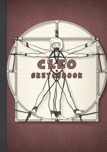 [Kidetic / Kusujinn] Cleo Sketchbook + Monthly Doodles manga cover