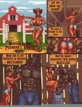 [Mnogobatko] Welcome To The Pleasent Knock Ranch manga cover
