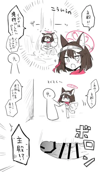 [ねっこ] イズナ公開分＋差分 (ブルーアーカイブ) manga cover