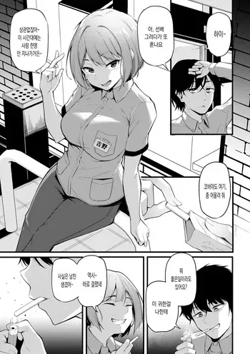 [Sabakan] Hisoka ni Koigokoro o Daiteita Beit-saki no Senpai ga Beit o Yameta | 몰래 좋아했던 알바선배가 일을 관뒀다 [Korean] manga cover