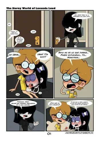 [JaviSuzumiya] The Horny World of Lucenda Loud (The Loud House) [Spanish] [Ongoing] manga cover