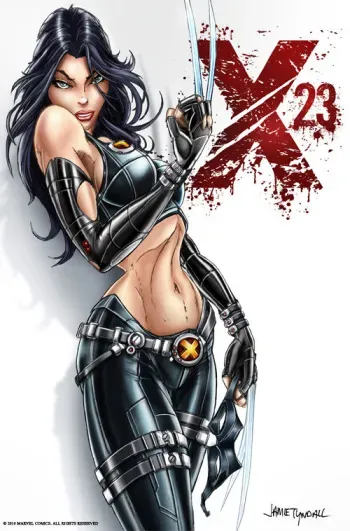 Super heroines manga cover