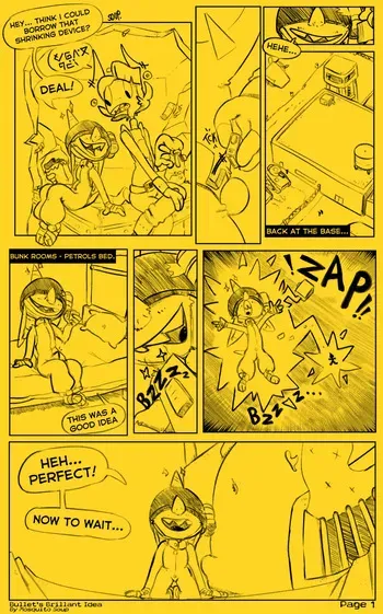 [MosquitoStew] Bullet's Brilliant Idea manga cover
