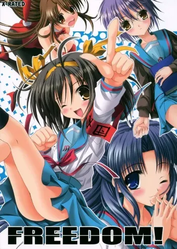 (C70) [Noritama-gozen (Noritama)] FREEDOM! (The Melancholy of Haruhi Suzumiya) manga cover