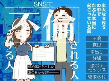[Yoiko Books] SNS de Furin Suru Hito Sareru Hito manga cover