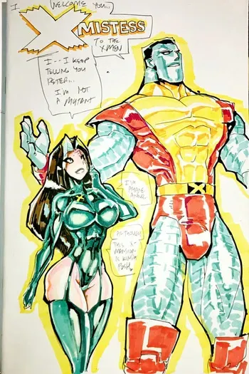 [Fred Perry] Ayane Anno X Colossus Goof Of (X-men/Gold Digger) manga cover