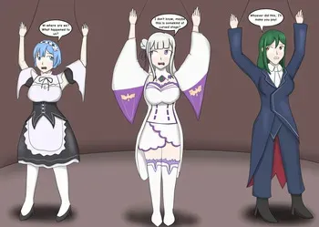 Rem, Emilia, Crush, And The Cursed Stage manga cover