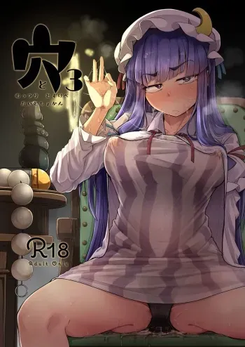 [Jikahatsudensho (flanvia)] Ana to Muttsuri Dosukebe Daitoshokan 3 (Touhou Project) [Digital] manga cover