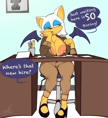 [Goat-Head] Rouge's Interview (Sonic the Hedgehog) manga cover