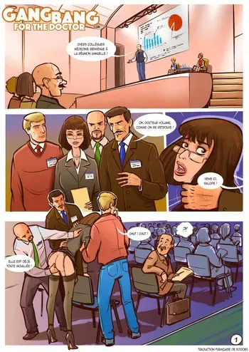 [Disarten] Gangbang for the Doctor [Edd085][French] manga cover
