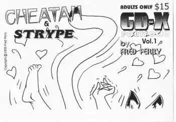 GD-X Portfolio - Cheatah & Strype manga cover