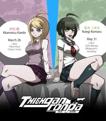 [mosbles] Thighganronpa (Danganronpa) [English] manga cover