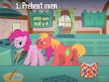 MLP FiM - If you can't take the heat... manga cover