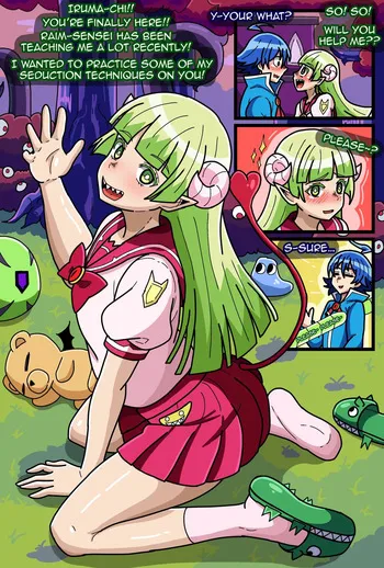 [ApoelaYoshi7] Clara used her sneaky seduction tactics on Iruma! (Mairimashita! Iruma-kun) manga cover