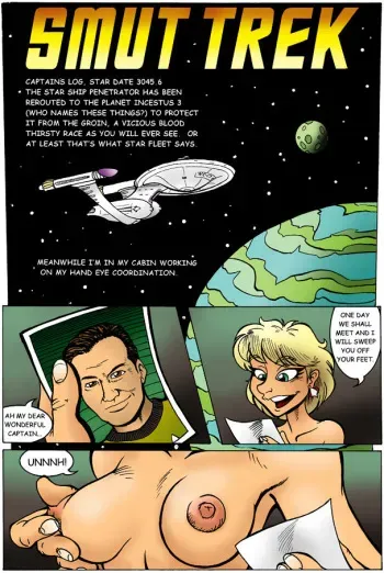 [Naga's Den (Darin Brown)] Smut Trek manga cover