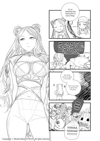 [WickedBlack] K/DA Kai'Sa (League of Legends) (scripts on_ENG.ver) manga cover
