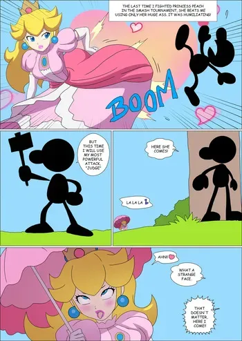 [Zetarok] Peach Booty (Super Smash Bros.) manga cover