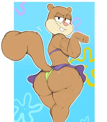 [Usnarbit] Sandy Cheeks (Spongebob Squarepants) manga cover