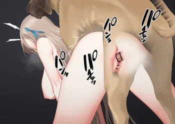 [ギシュレッド] 強制犬姦 (ブルーアーカイブ) manga cover