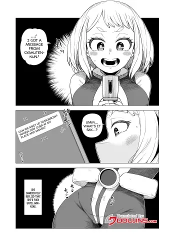 Oekaki Kaki] Teisou Gyakuten Mono Ochako no Baai / Inverted Morality Hero Academia ~ Ochako's Case manga cover