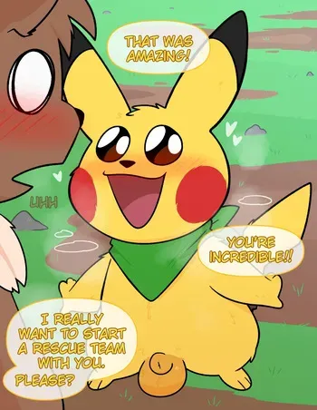 [CrushPepper] Pokémon Mystery Dungeon: Red Rescue Team manga cover