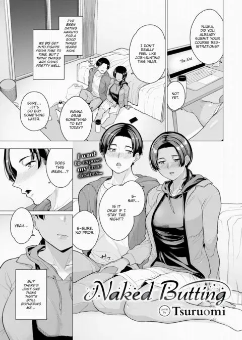 Naked Butting manga cover