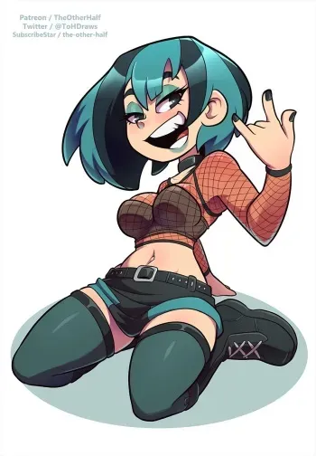 [TheOtherHalf] Gwen (Total Drama Island) manga cover