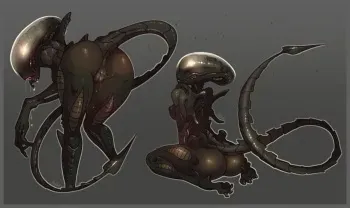 [JustRube] Test Subject: X8W-8 "Whiskey" (ALIEN) manga cover
