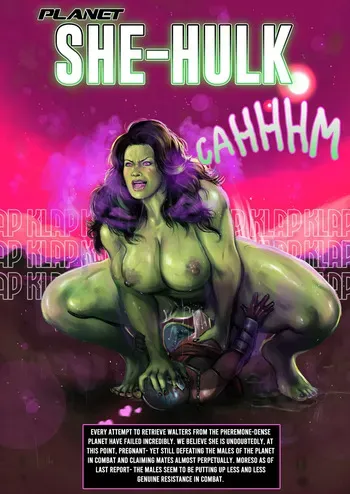 [Jaguar Art] Planet She-Hulk (Marvel) manga cover