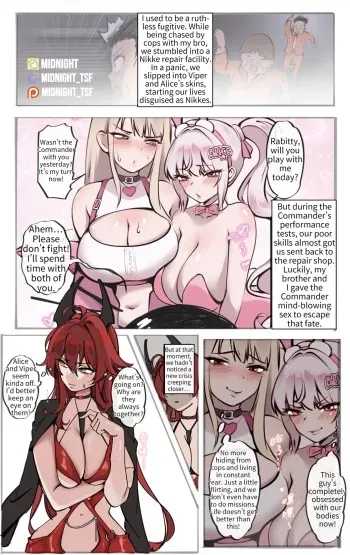 Taking Over Nikke 3 manga cover