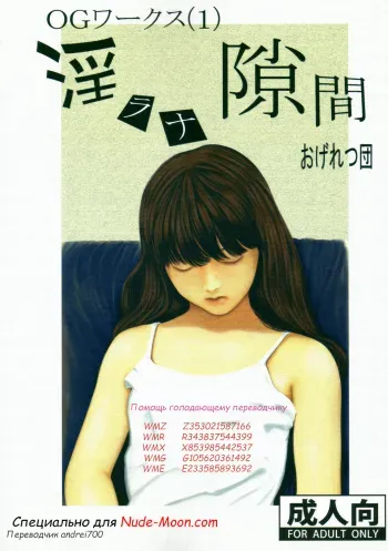 (C74) [Ogeretsu-dan (Shinjima Saki)] OG Works 1 Midara na Sukima [Russian] [andrei700] manga cover