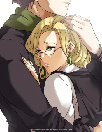 [Halexxx] Glynda x Ozpin (RWBY) manga cover