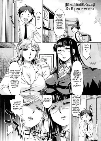 [ReDrop] Rumble Sisters (COMIC Megastore 2008-09) [Spanish] [Biblioteca Hentai] [Decensored] manga cover