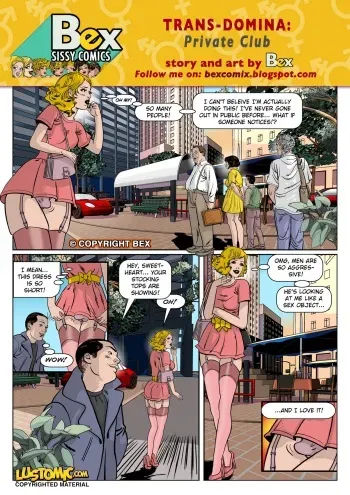 Bex. Trans-Domina: Private Club manga cover