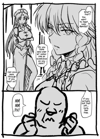 Sakuya-san to Meiling-san to Long-Range Oji-san | Sakuya, Meiling and the Long-Range Uncle manga cover