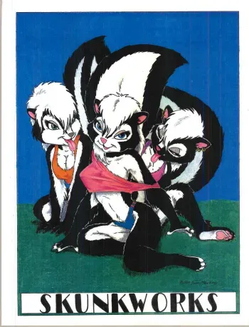 [furry art] skunkworks 1 manga cover