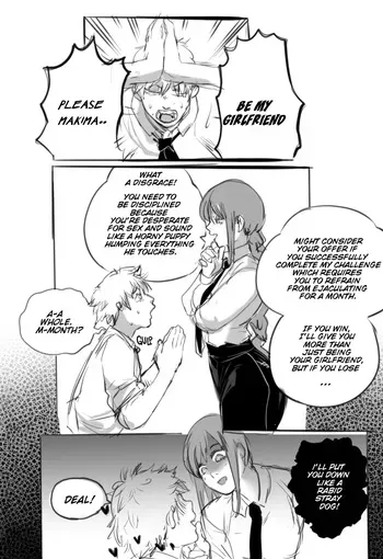 Makima's No Nut QNovermber Challenge (RAIZENGAX) manga cover