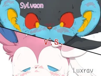 [Ryouta Sumeragi] Sylveon vs Luxray (Pokemon) manga cover