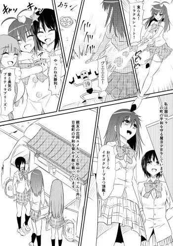 [Mikezoutei] Mahou Shoujo Pretty Lovelys Haiboku! Akuochi! manga cover