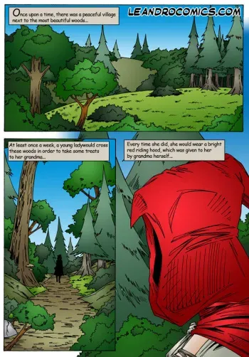 [Leandro Comics] Little Red Riding Hood manga cover