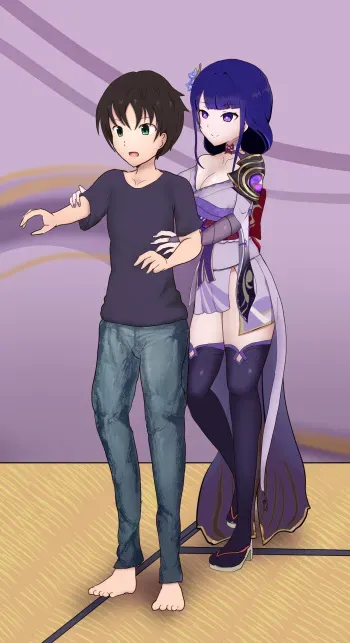 [Miraosu] Raiden Shogun TSF Sequence (Genshin Impact) manga cover
