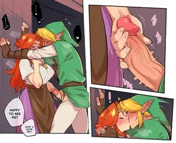 [Kukumomo] Give me some milk 🥛 (TLOZ: Ocarina of Time) manga cover