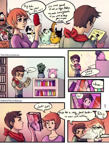 [StilettoPink, Watsup] The Petconomicon manga cover