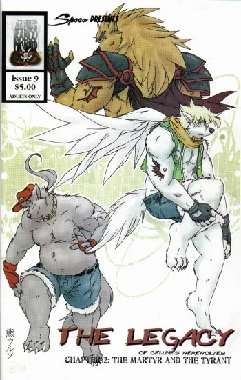 Mark Wulfgar - The Legacy of Celune's Werewolves 2 manga cover
