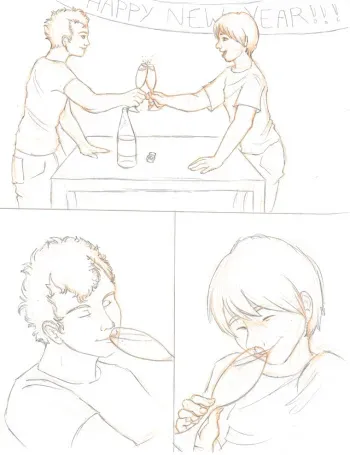 The new life as a donkey couple manga cover