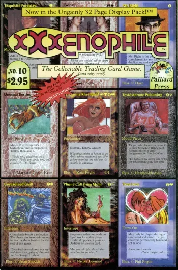 [Phil Foglio] XXXenophile №10 [original run] manga cover